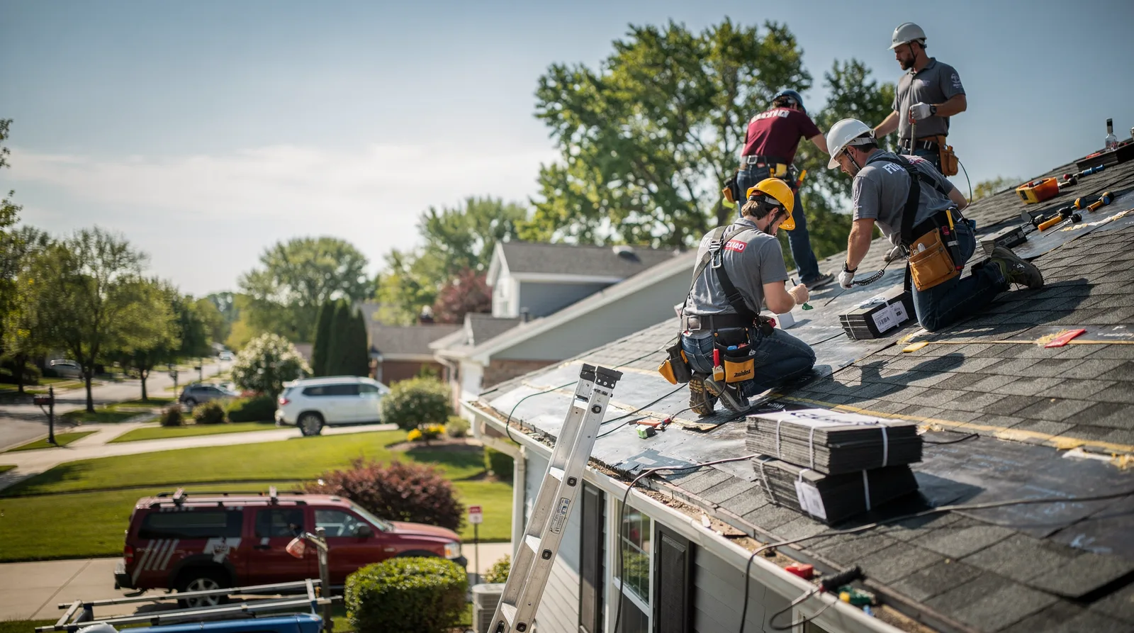 Roof Repair in Neponset, IL around you